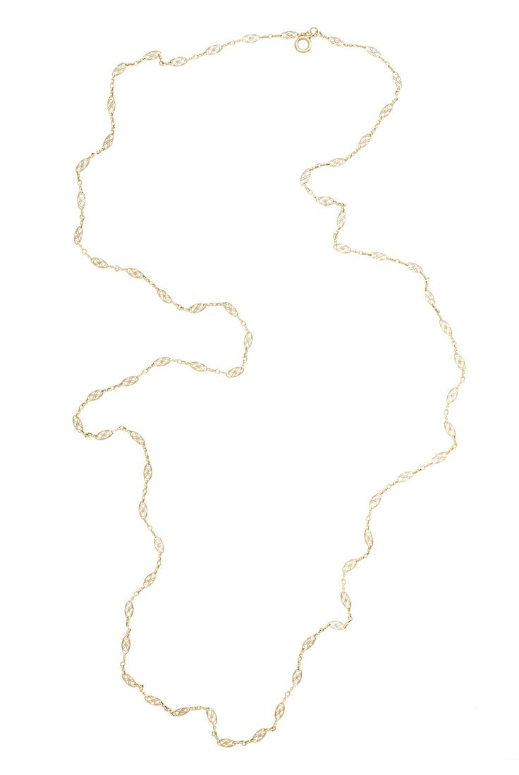 Belle Epoque Lady's Watch/Lorgnette Chain (1 of 1)