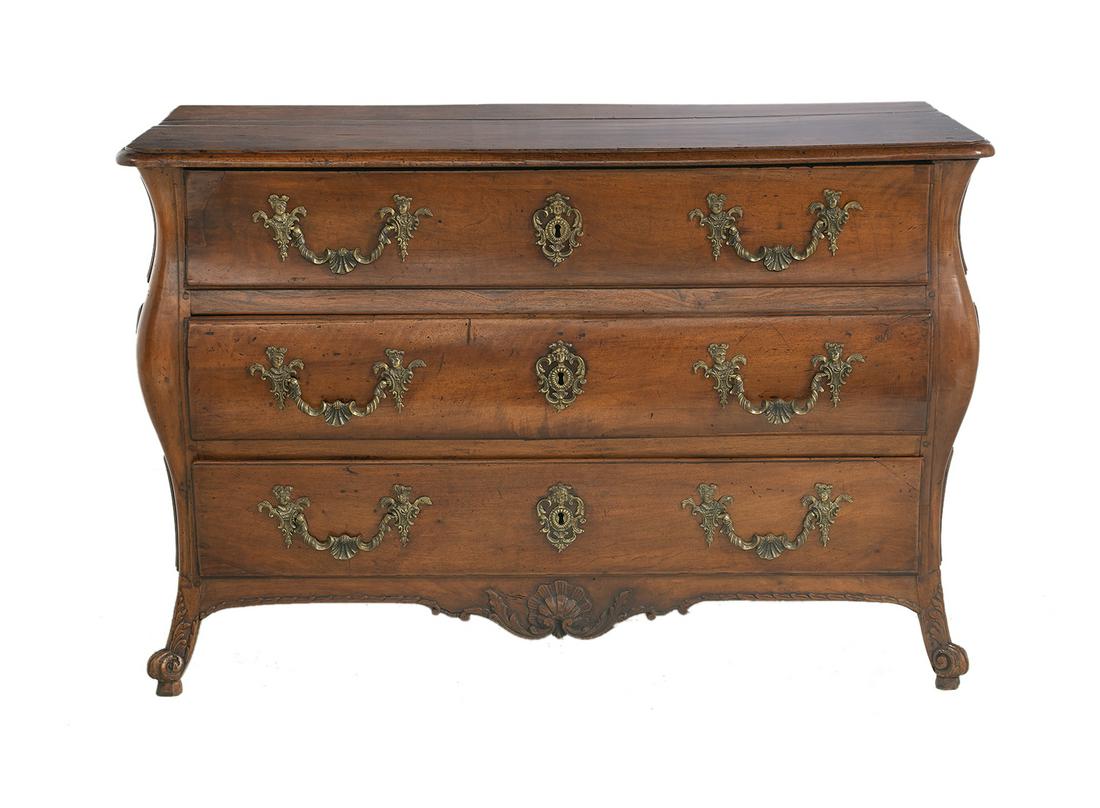 Italian Walnut Commode (1 of 2)