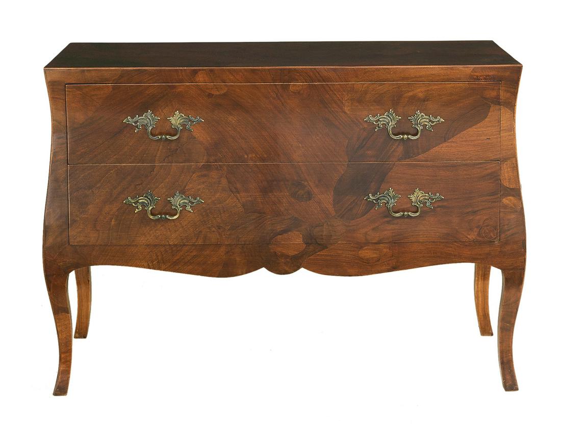 Italian Mixed Fruitwood Commode (1 of 2)