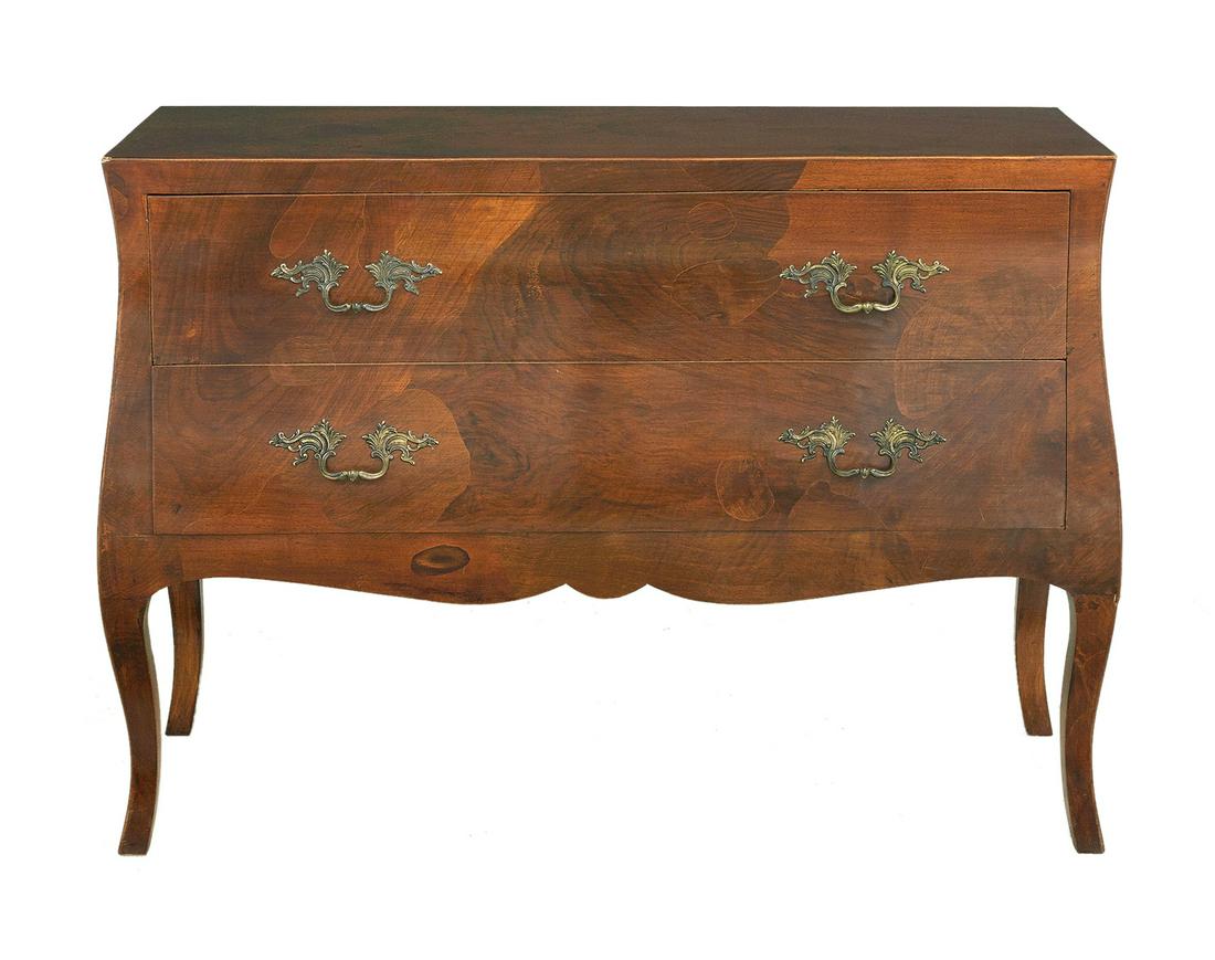 Italian Mixed Fruitwood Commode (1 of 2)