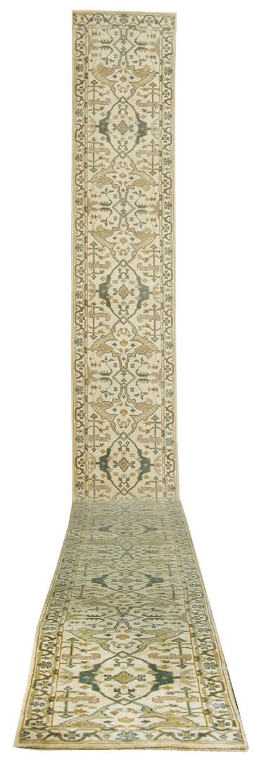 Turkish Angora Oushak Runner (1 of 1)