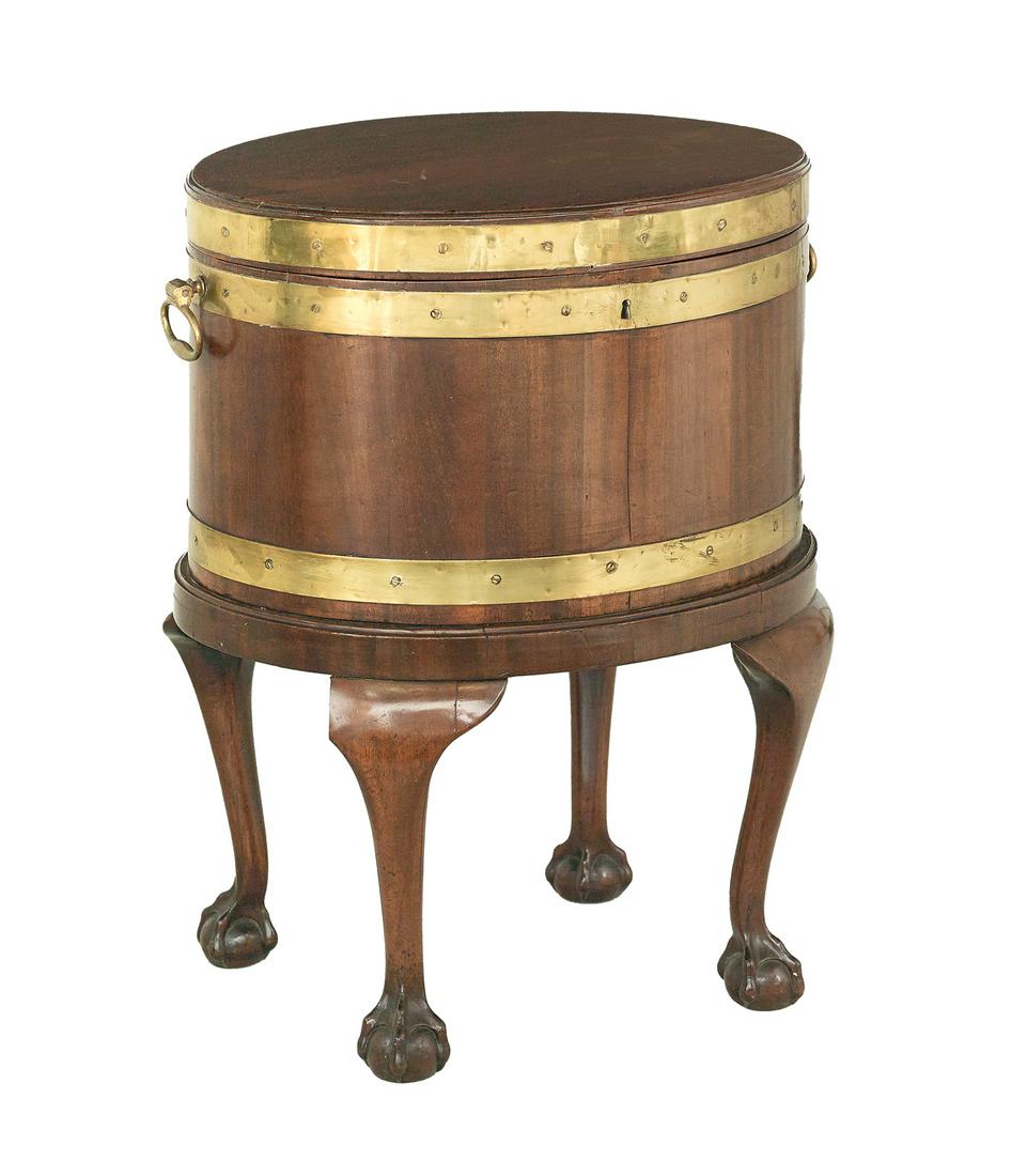 George III Mahogany Cellarette (1 of 1)
