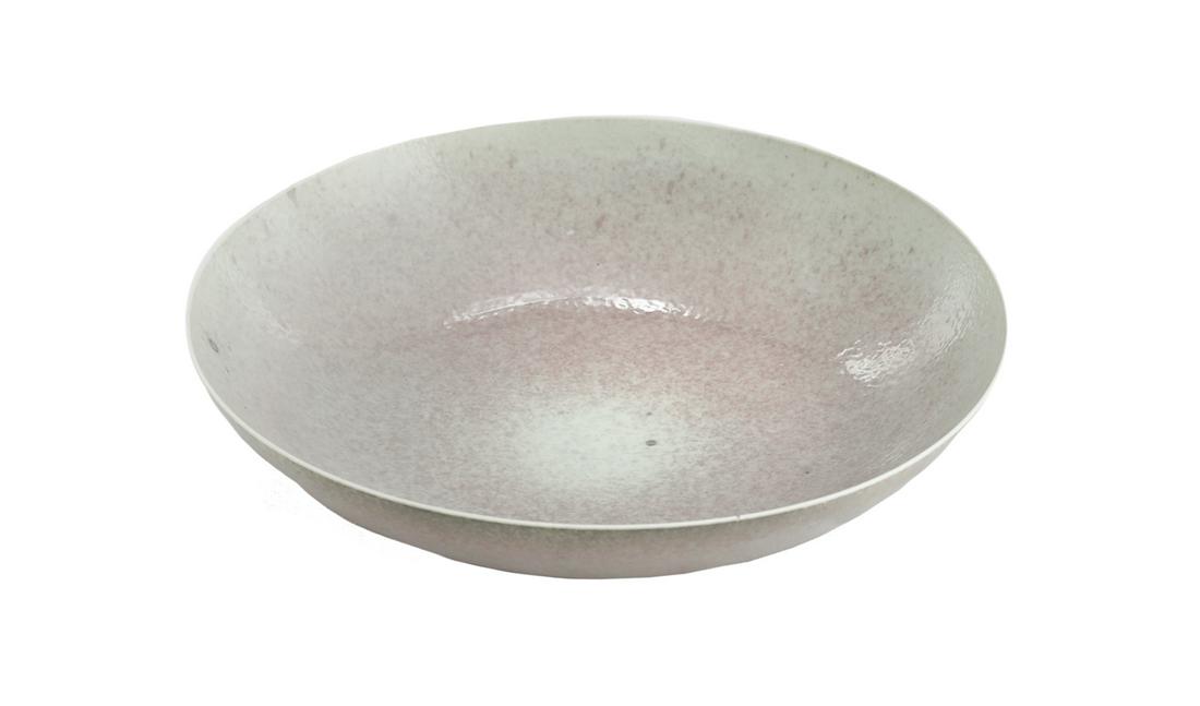 Chinese Peach Bloom Eggshell Porcelain Bowl (1 of 3)