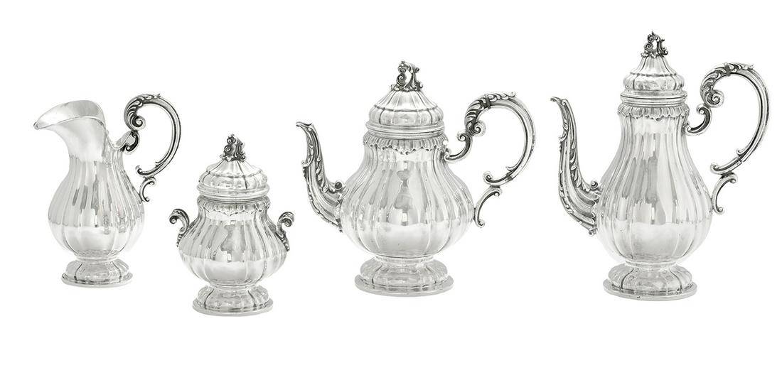 Buccellati Sterling Silver Tea Set (1 of 2)