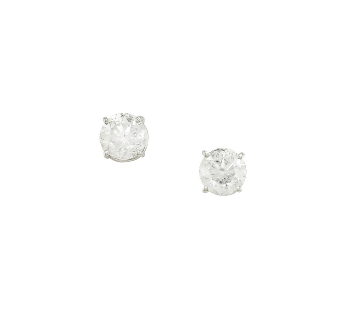 Pair of Diamond Stud Earrings (1 of 1)