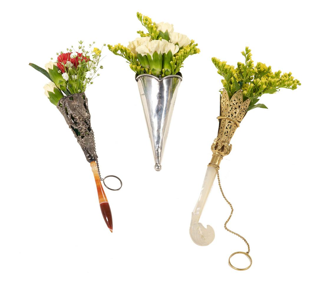 Three Victorian and Edwardian Tussie Mussies (1 of 1)