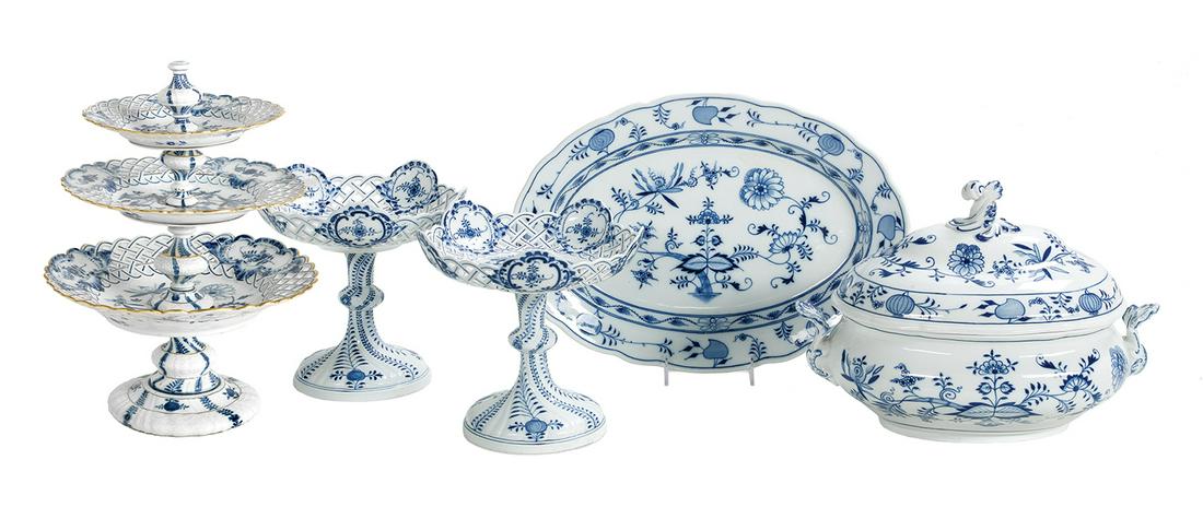 Five-Piece Collection of Porcelain (1 of 2)