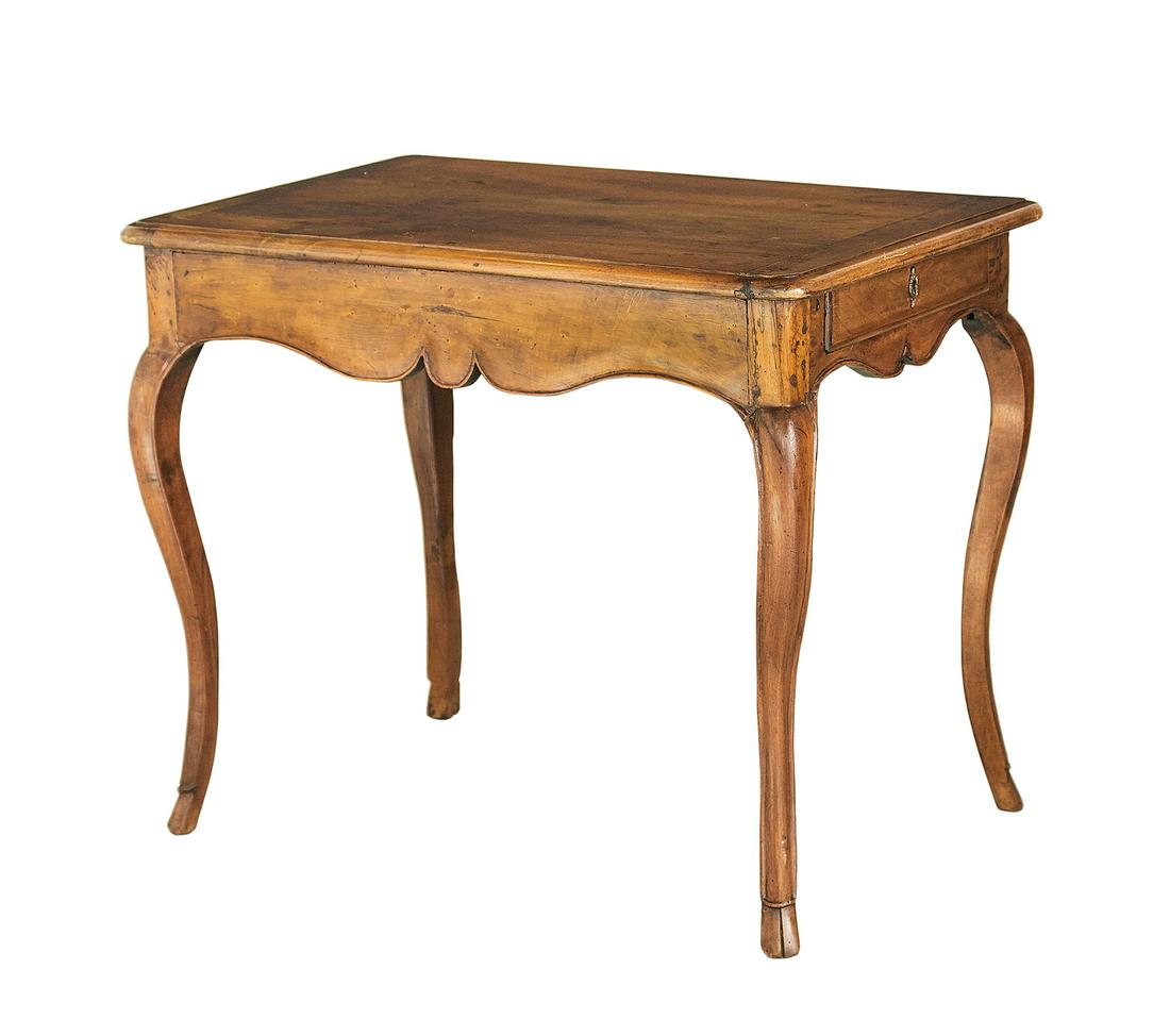 Provincial Louis XV-Style Occasional Table (1 of 1)
