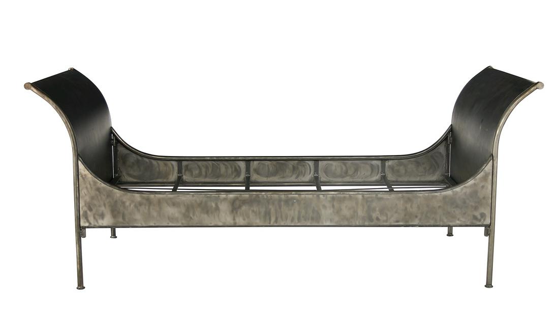 Louis Philippe-Style Galvanized Steel Daybed (1 of 2)