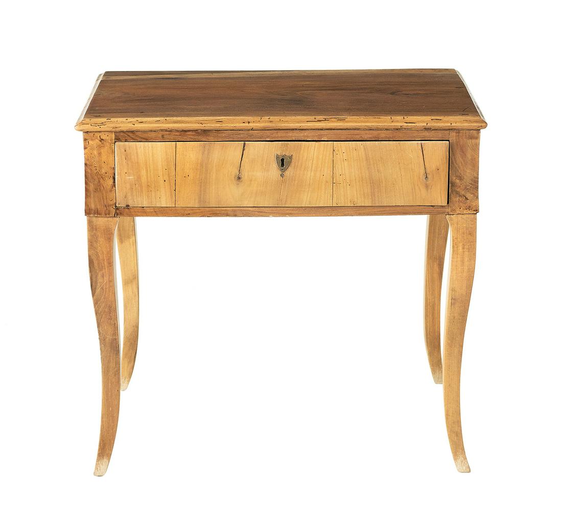 Italian Provincial Walnut Occasional Table (1 of 2)