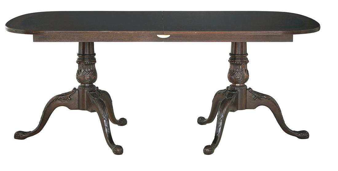 George III-Style Mahogany Dining Table (1 of 4)