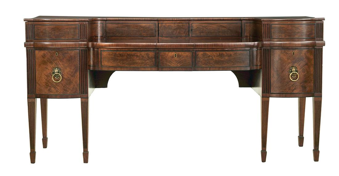 Regency Mahogany Sideboard (1 of 3)