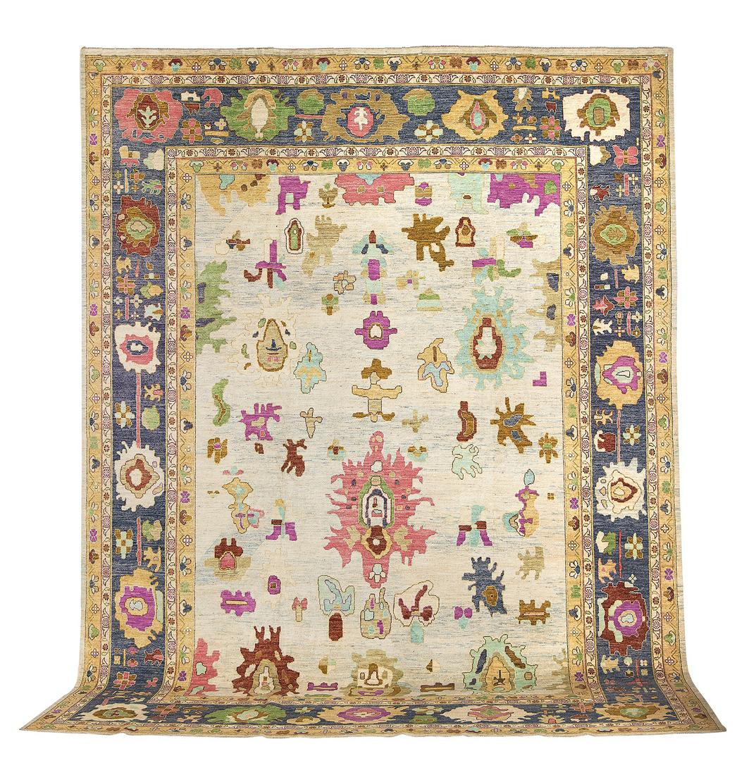 Turkish Oushak Carpet (1 of 1)