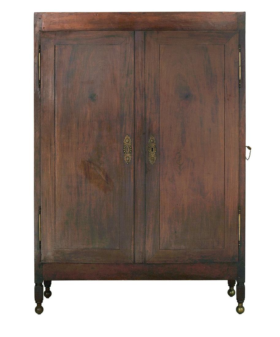 Louisiana Creole Armoire in the Federal Taste (1 of 3)