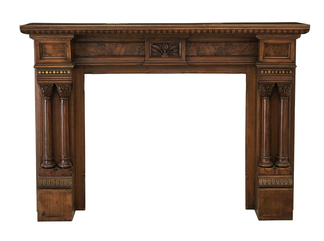 American Aesthetic Movement Fireplace Surround (1 of 2)