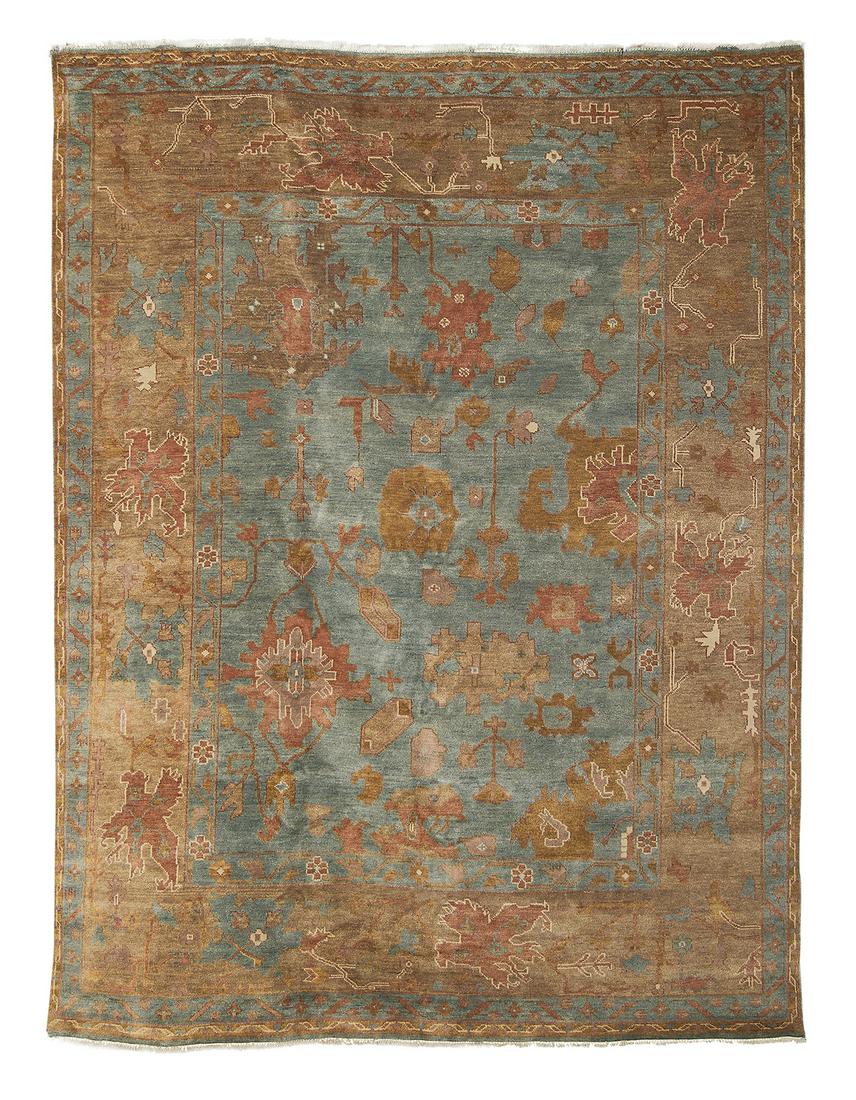 Turkish Oushak Carpet (1 of 1)