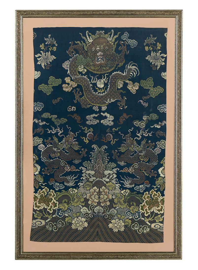 Framed Chinese Textile (1 of 1)