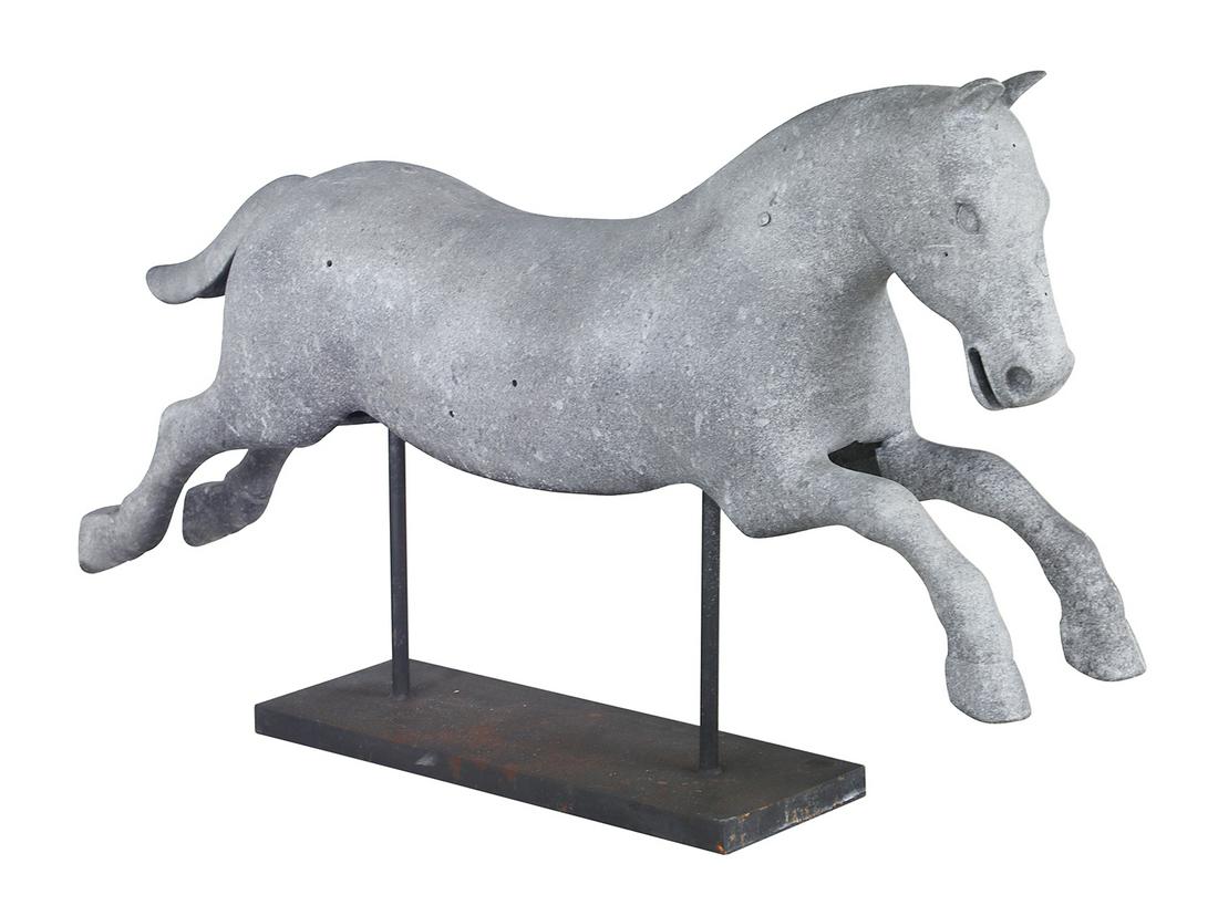 Large Metal Model of a Horse (1 of 2)