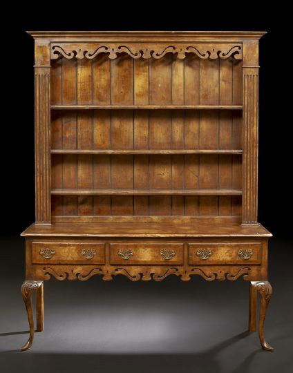67 English Mahogany Welsh Dresser Apr 09 2011 New Orleans