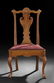 837: American Chippendale Walnut Sidechair