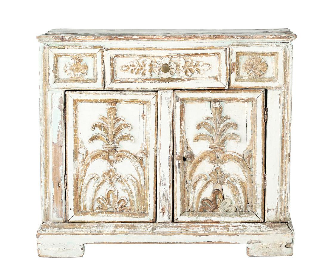 Italian Painted and Parcel-Gilt Cabinet (1 of 3)