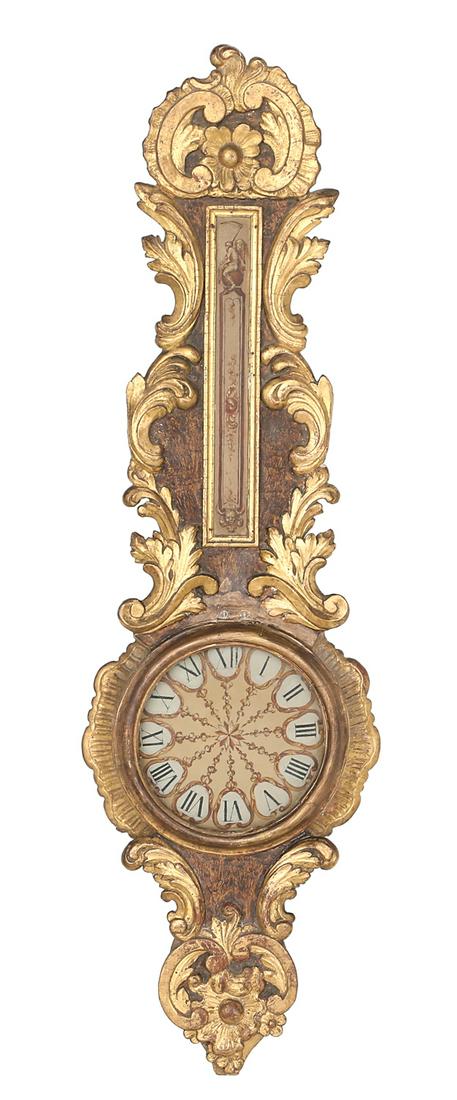 Handsome Rococo Revival Barometer Case (1 of 2)