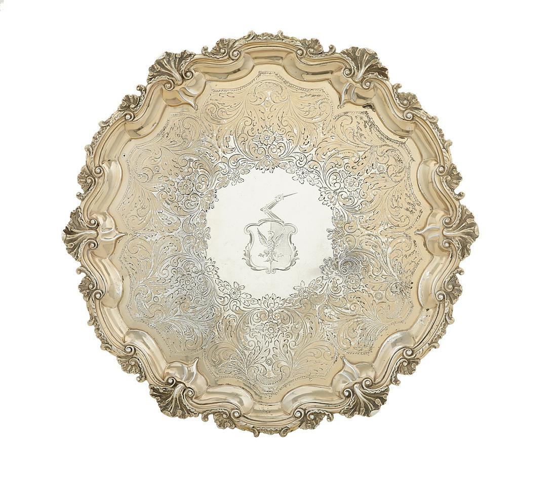 George III Sterling Silver Salver (1 of 2)