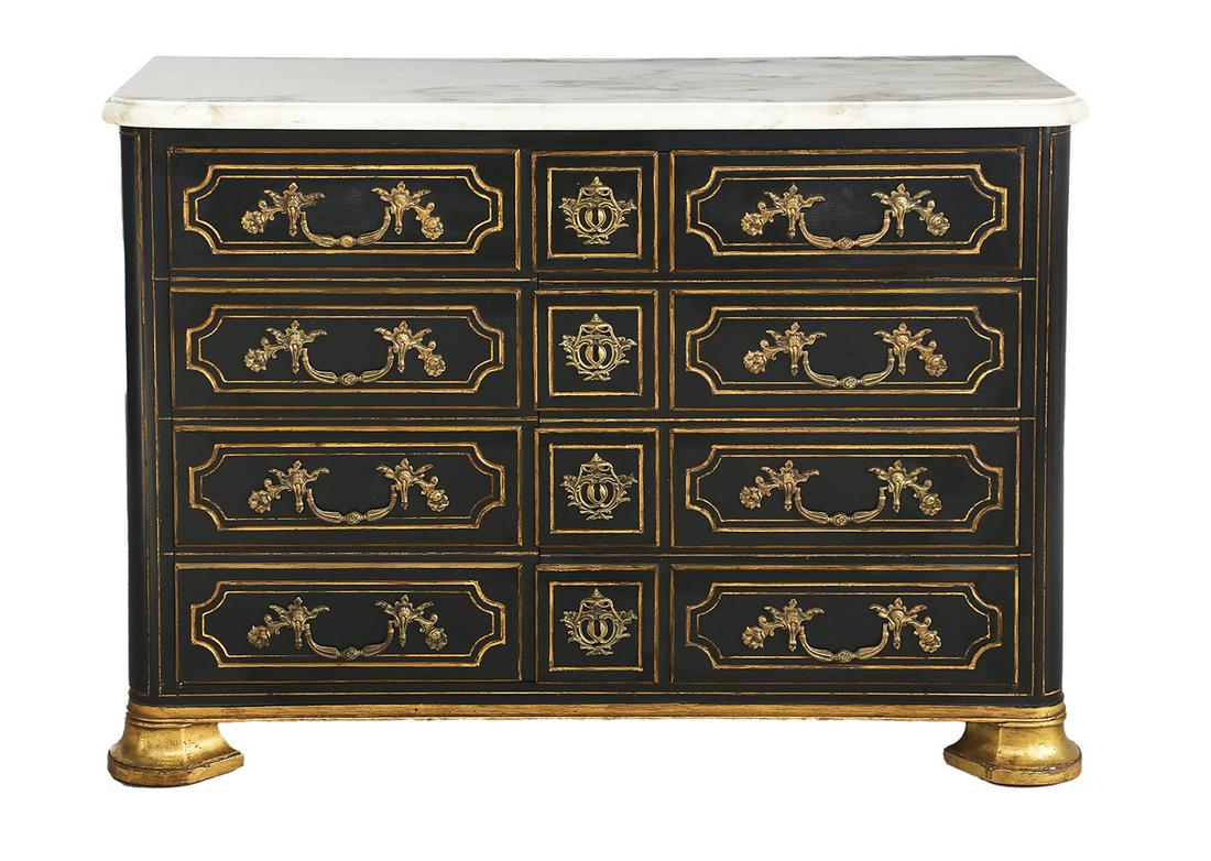 Maison Jansen Marble-Top Cabinet (1 of 3)