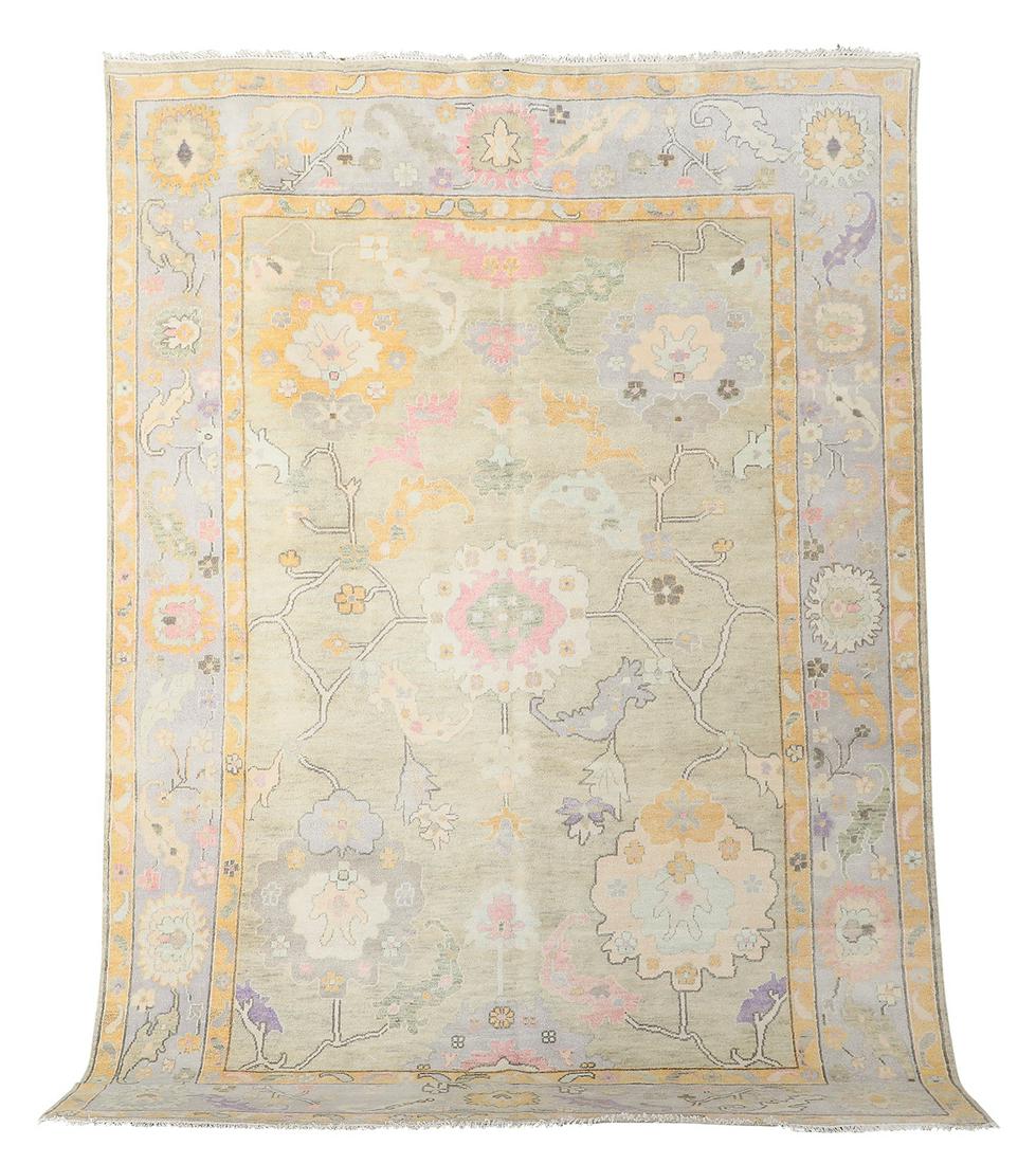 Turkish Angora Oushak Carpet (1 of 1)