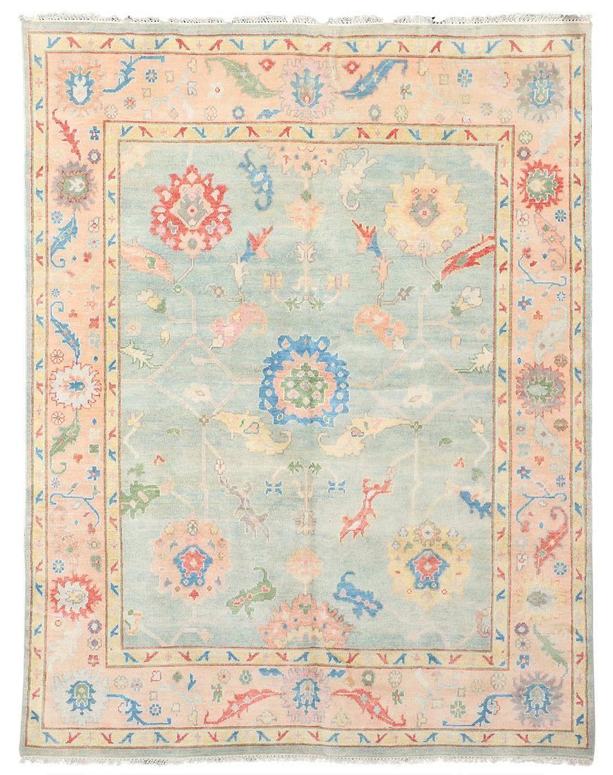 Turkish Angora Oushak Carpet (1 of 1)