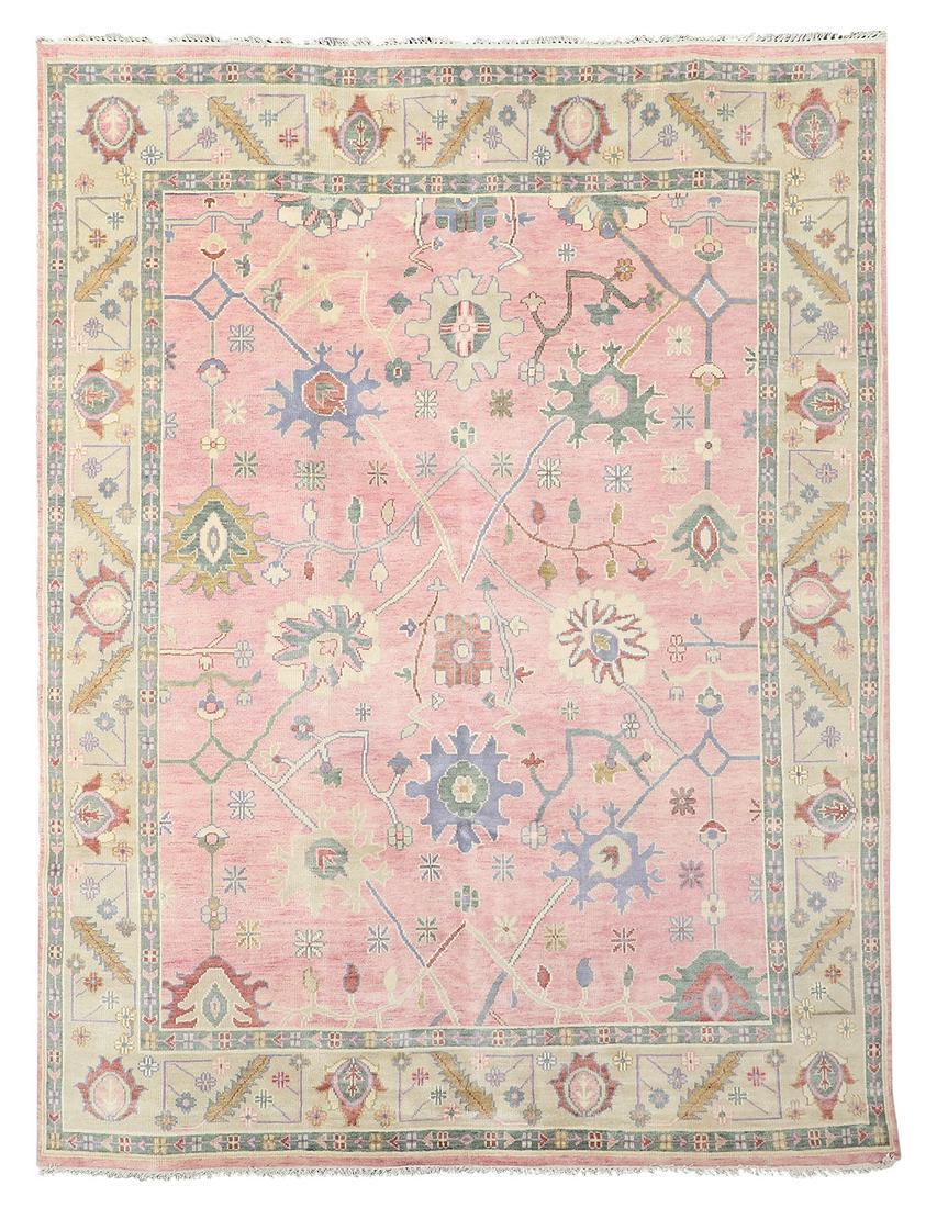 Turkish Angora Oushak Carpet (1 of 1)