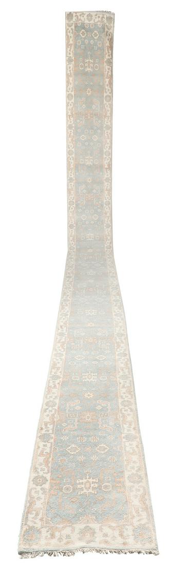 Turkish Angora Oushak Runner (1 of 1)