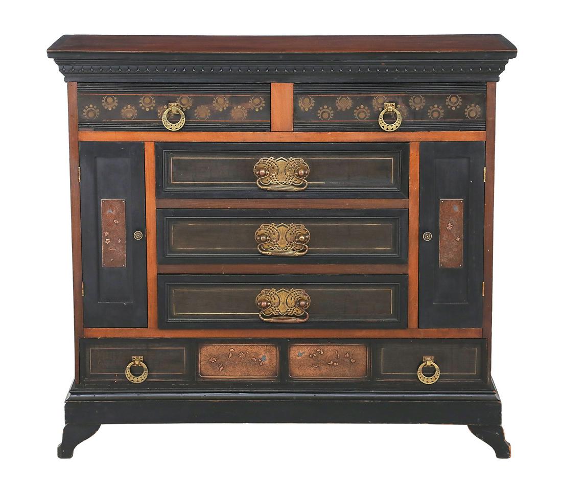 Herter Brothers Aesthetic Movement Cabinet (1 of 8)