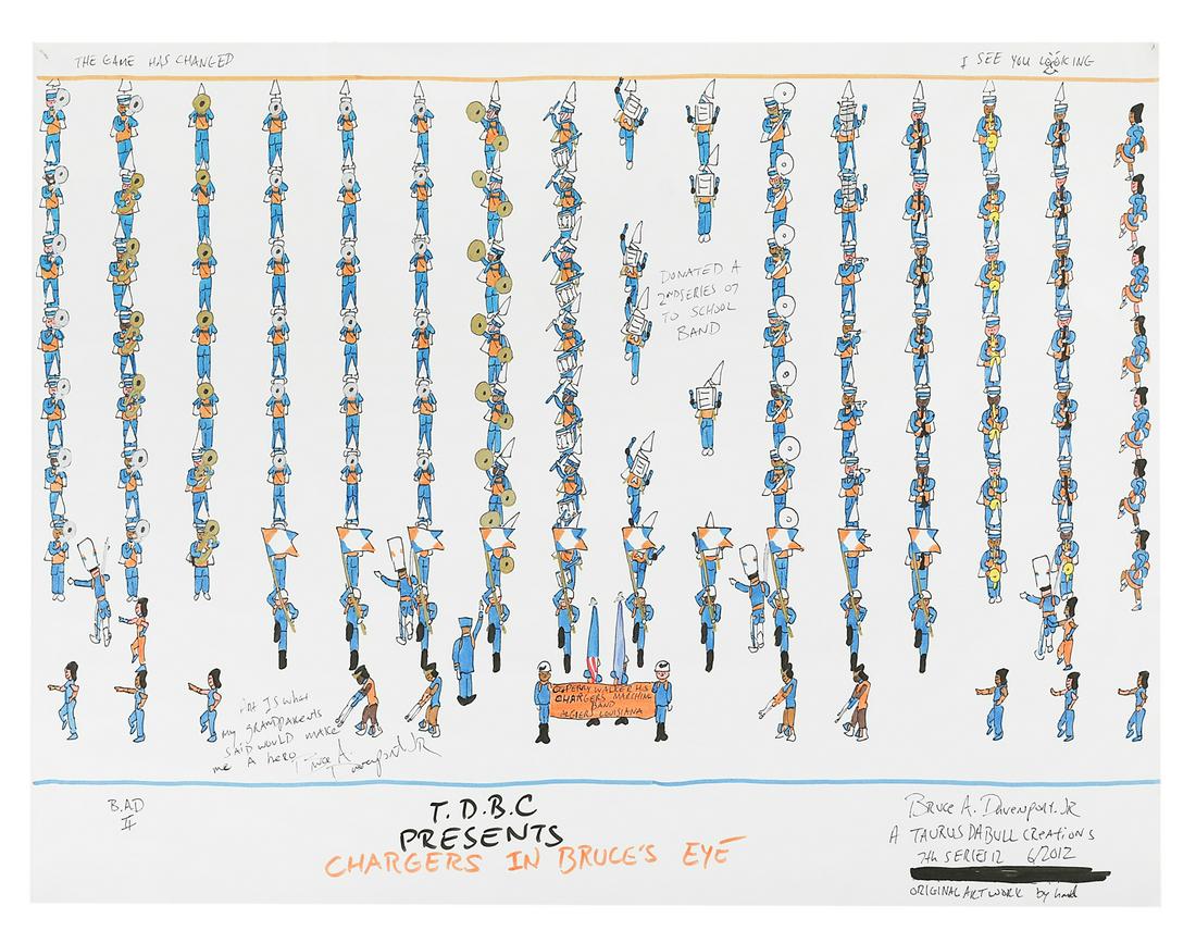 Bruce Davenport, (American/Louisiana, b. 1972) (1 of 4)