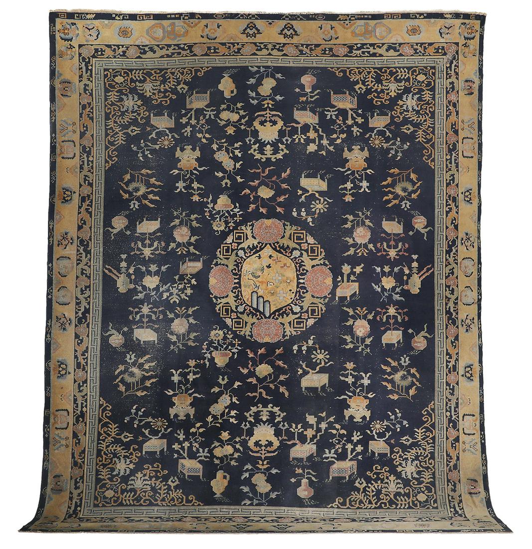 Antique Peking Carpet (1 of 6)