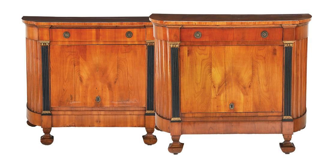 Pair of Biedermeier Fruitwood Cabinets (1 of 8)