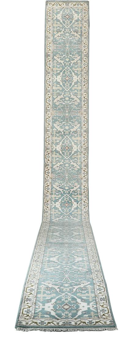 Turkish Angora Oushak Runner (1 of 1)