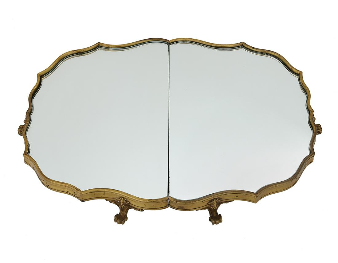 French Rococo-Style Gilt-Bronze Surtout de Table (1 of 1)