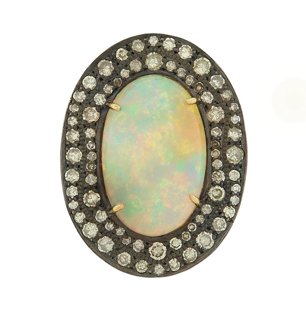 Opal and Diamond Ring (1 of 2)