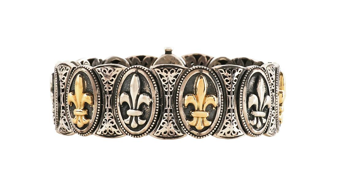 Fleur-de-Lis Bracelet (1 of 2)