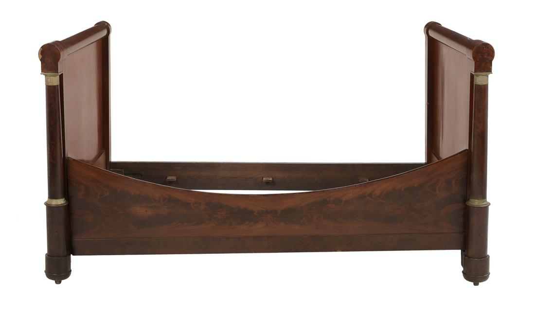 Empire-Style Mahogany Daybed (1 of 1)