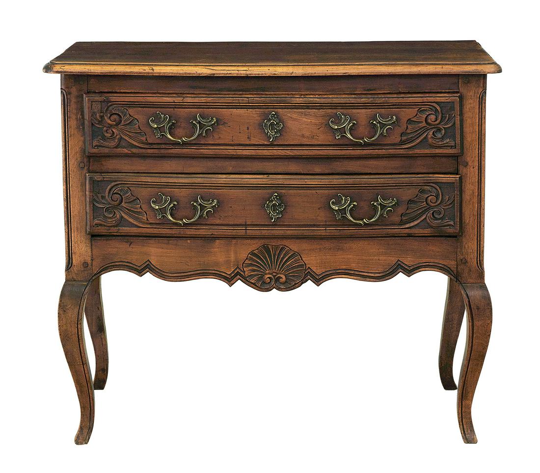 French Provincial Fruitwood Commode (1 of 3)
