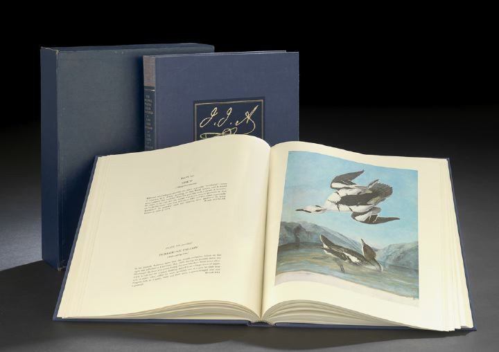 Boxed Two-Volume Set of Birds of America: Boxed Two-Volume Set of Birds of America by John James Audubon, reproduced in color from the collection at The New York Historical Society, published by American Heritage Publishing Co., Inc., copyrig