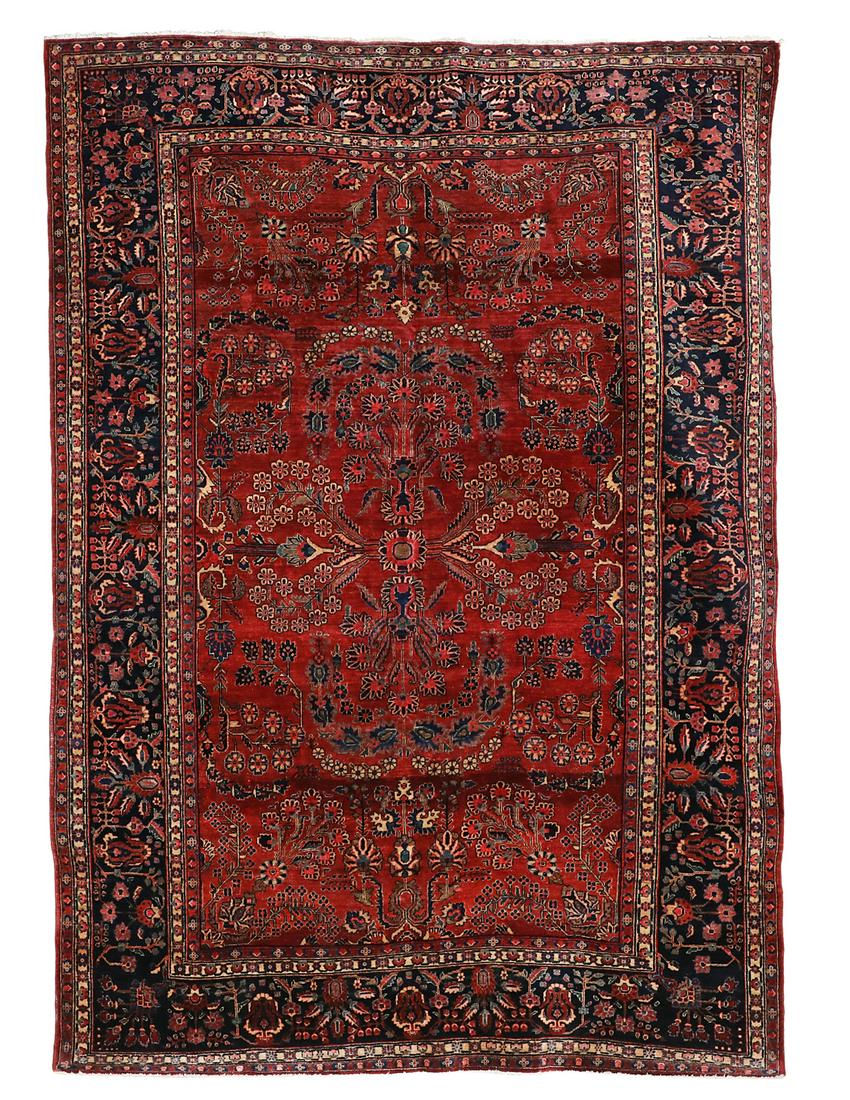 Semi-Antique Sarouk Carpet (1 of 1)