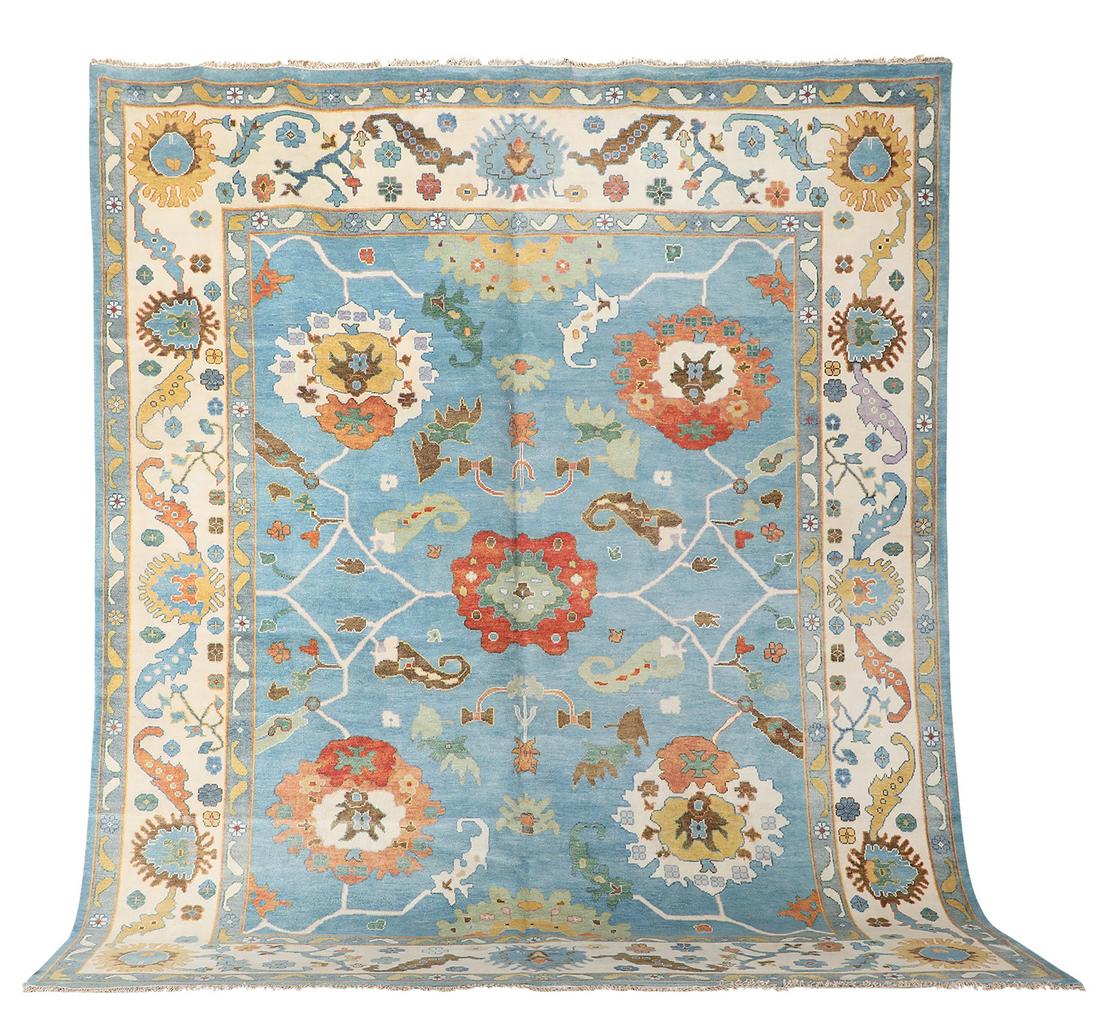 Turkish Angora Oushak Carpet (1 of 1)