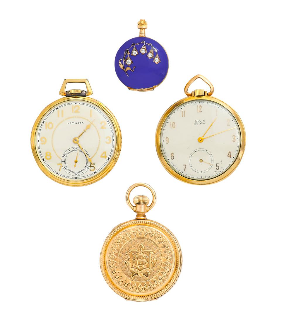 Four Pocket Watches (1 of 2)