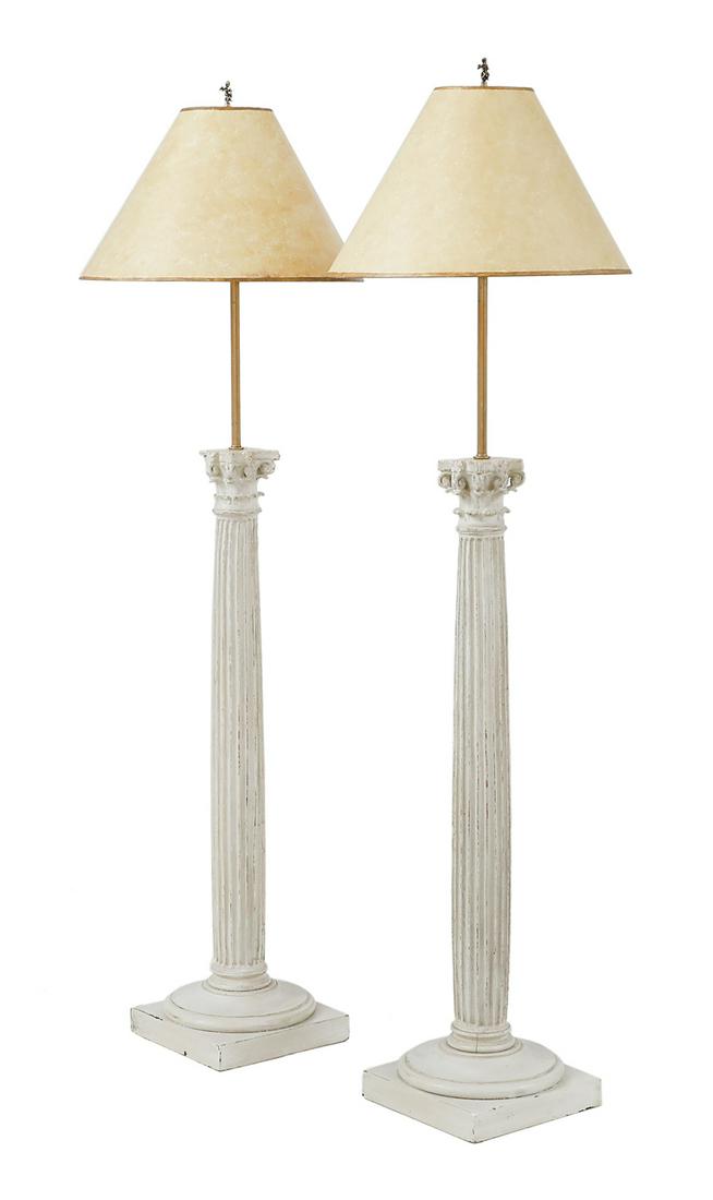 Pair of Column-Form Architectural Fragments (1 of 2)