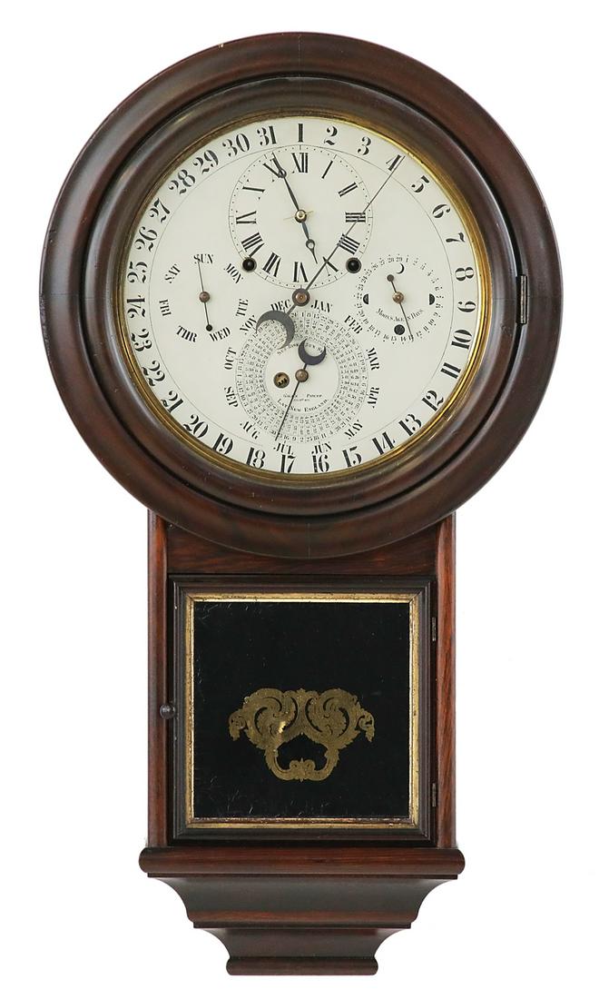 "Gale Model 1" Perpetual Calendar Clock (1 of 2)