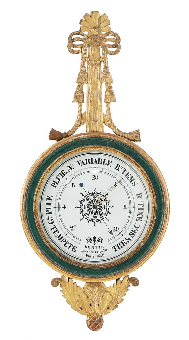 Louis-Philippe Parcel-Giltwood Barometer (1 of 2)