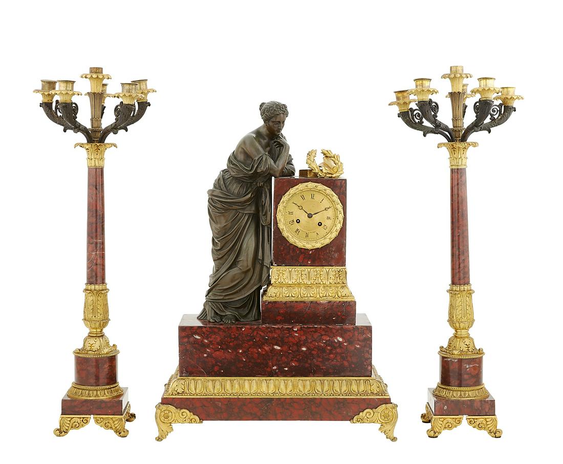 French Restauration Clock by Deniere, Paris (1 of 4)